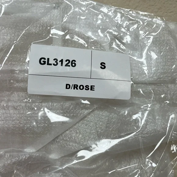 GLS3126 Collective Pink Floral Gown - Picture 7 of 7